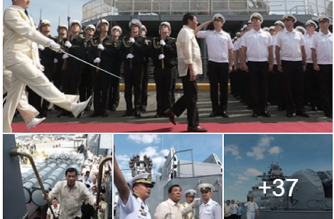 Pres. Rody Duterte Visits Russian Warship